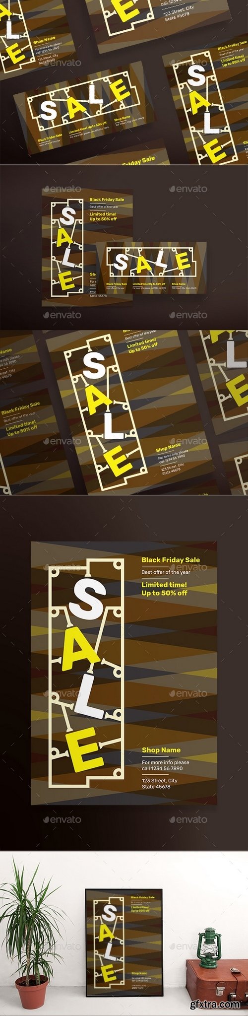 Graphicriver - Black Friday Flyers 20823784