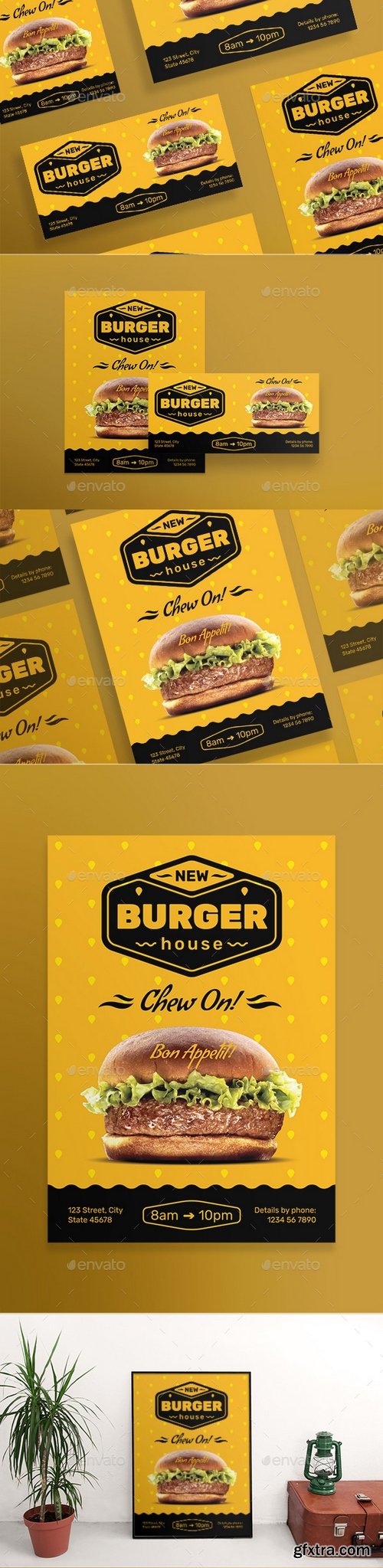 Graphicriver - Burger House Banner Pack 20835632