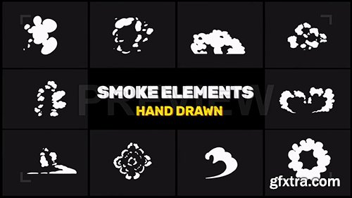Smoke Elements Animation Pack 107499