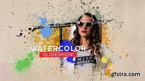 Watercolor Slideshow - After Effects 106400