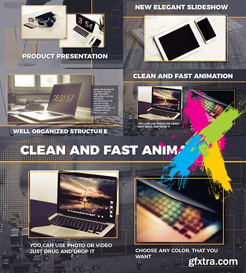 Corporate Slideshow Product Presentation - After Effects 106841