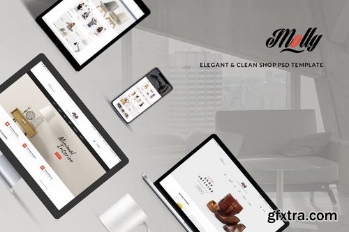 Molly ECommerce PSD Template