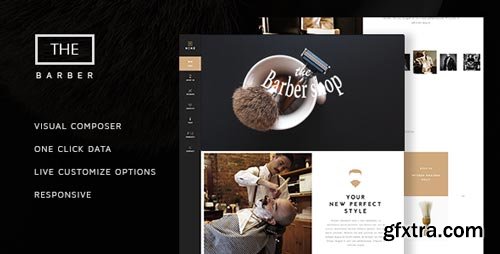ThemeForest - The Barber Shop - One Page Theme For Hair Salon V.1.7 - 13741313