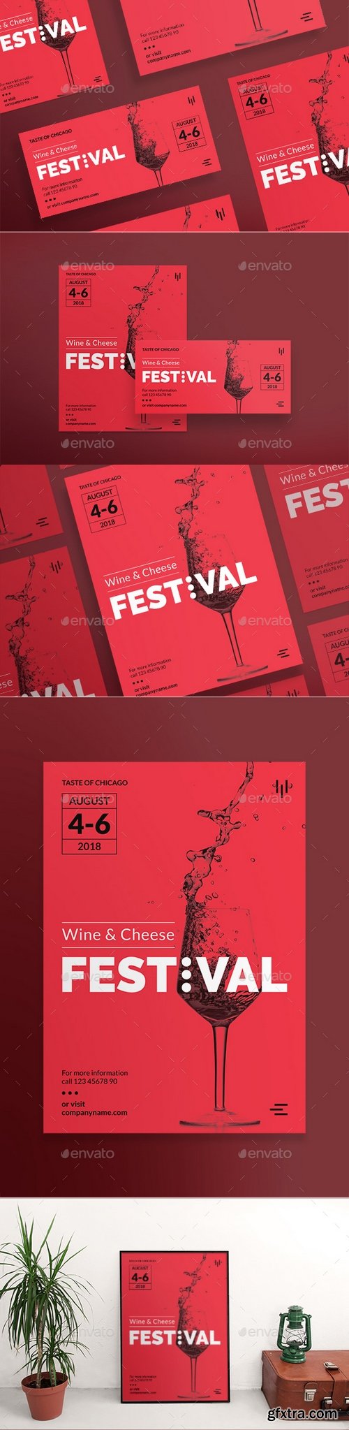 Graphicriver - Wine Festival Flyers 20903285