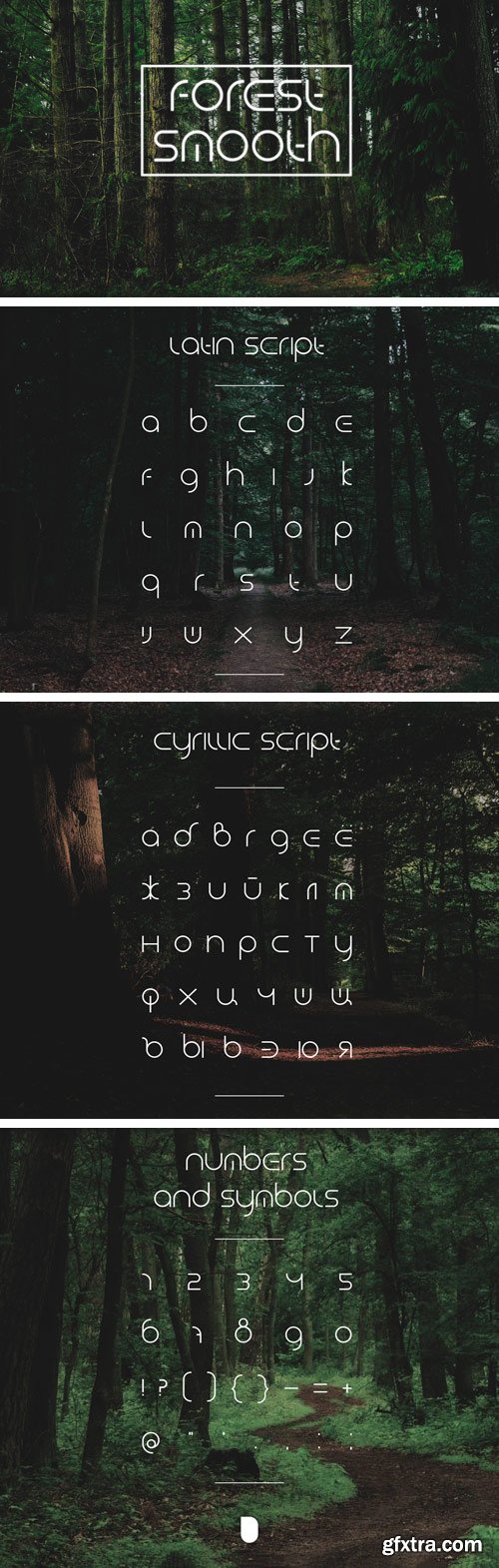 ForestSmooth Typeface