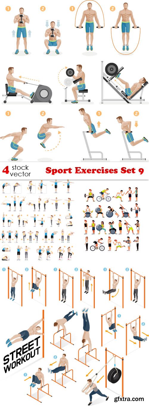 Vectors - Sport Exercises Set 9
