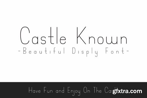 CM - Castle Known - Font 2945116
