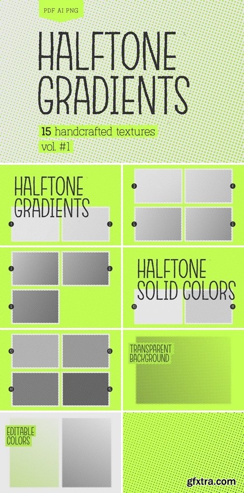 CM - Halftone Gradients Vol.#1 2914466