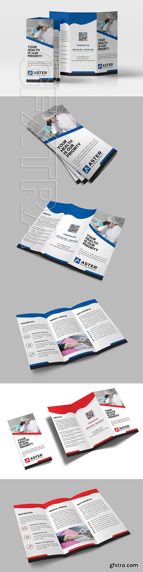 CreativeFabrica - Medical Trifold Brochure 2797693