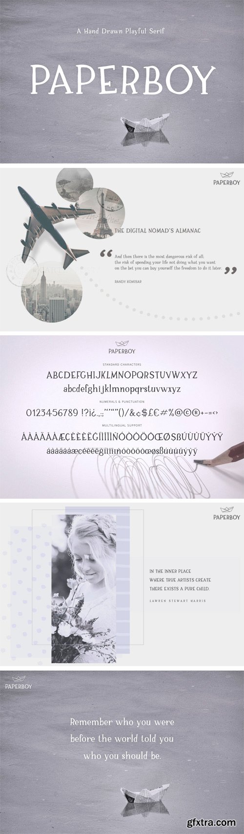CM - Paperboy | A Hand Drawn Serif 2470742