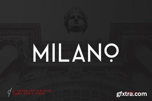 CM - Milano - RetroFuturistic Sans 2951077