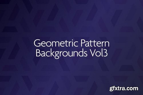 40+ Geometric Pattern Backgrounds Vol3
