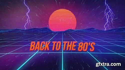 Retro Wave Titles - After Effects 113712