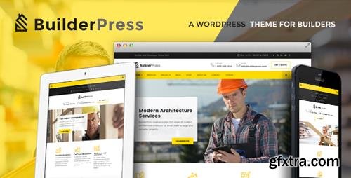 ThemeForest - BuilderPress v1.0.4 - WordPress Theme for Construction, Architecture and Interior Design Industry - 20008330