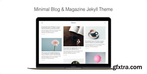 ThemeForest - Maxima v1.0.7 - Minimal Blog and Magazine Jekyll Theme - 19164859