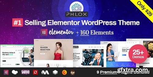 ThemeForest - Phlox Pro - Elementor MultiPurpose WordPress Theme V.5.0.15 - 3909293