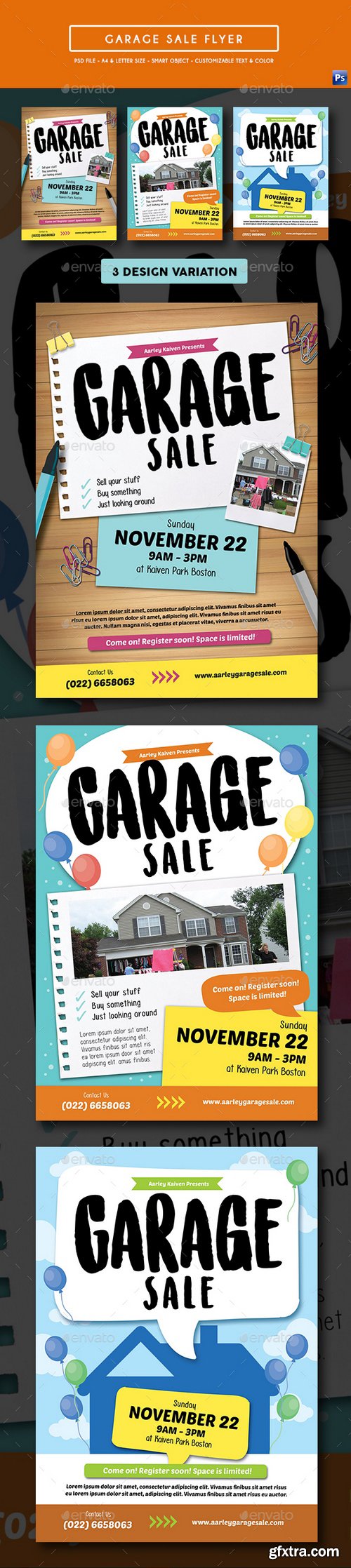 Graphicriver - Garage Sale Flyer 16760868