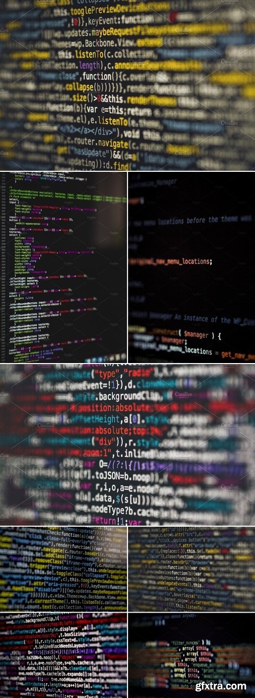 Stock Photos - Html php java source code