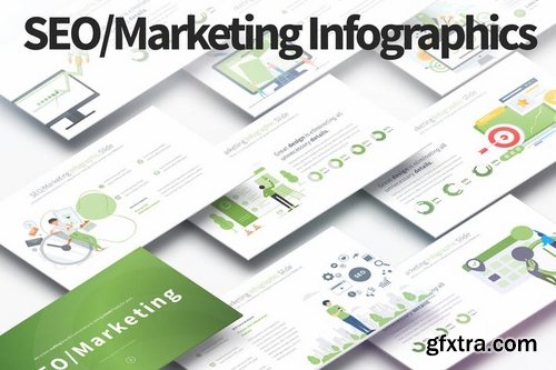 SEOMarketing - PowerPoint Infographics Slides