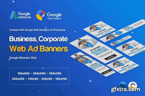 Business, Corporate Banner Ad - GWD & PSD - 1