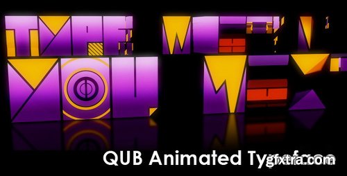 Videohive Qub Typeface Animated 2746740