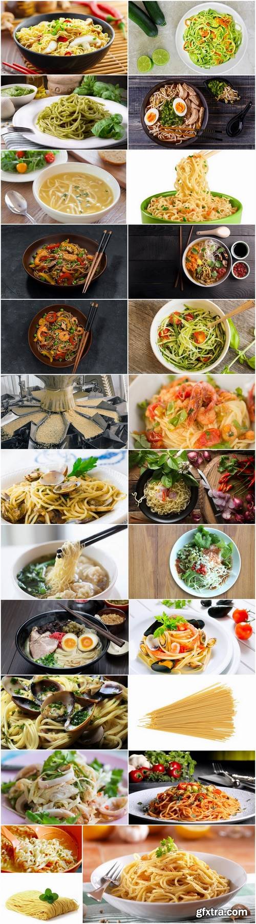 Vermicelli noodles soup pasta spaghetti food meal 25 HQ Jpeg