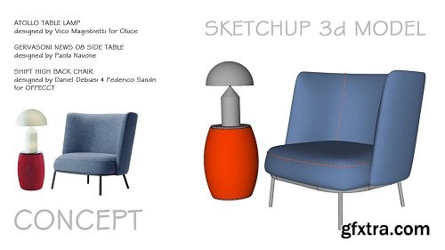 Furniture 3D Modeling in SketchUp Pro