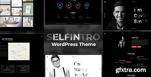ThemeForest - Selfintro v1.0.3 - A CV & Portfolio WordPress Theme - 21394155