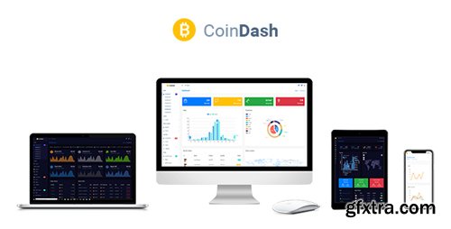 ThemeForest - Cryptocurrency Dashboard Admin Template - Coindash v1.1 - 22352315