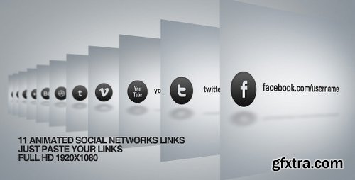 Videohive Social Network Links 4659956