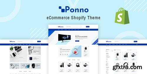 ThemeForest - Ponno v1.0 - Electronics eCommerce Shopify Theme + RTL + Dropshipping - 22583811