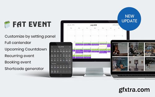 CodeCanyon - FAT Event v1.4.2 - WordPress Event and Calendar Booking - 22311915