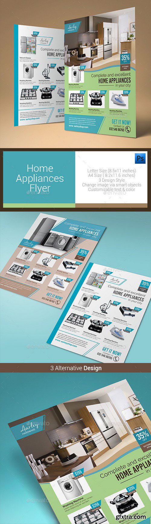 Graphicriver - Home Appliances Flyer 10583837
