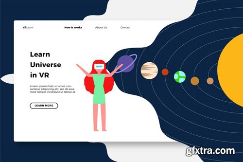 Virtual Reality - Banner & Landing Page - 2