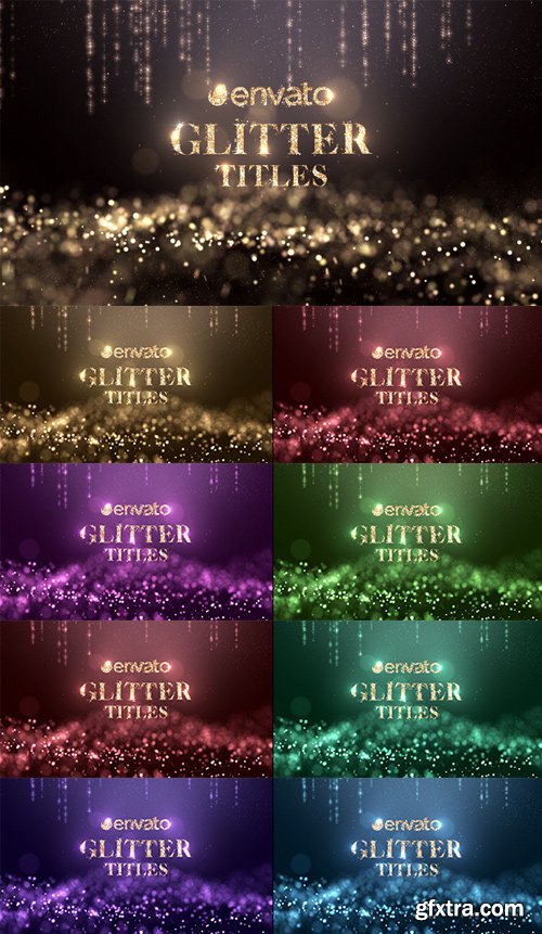 Videohive - Glitter Titles - 22190742