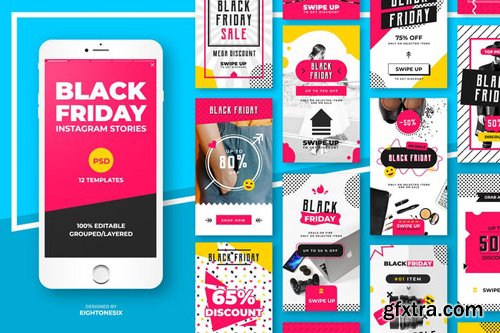 Black Friday Instagram Story Feed Templates - 3