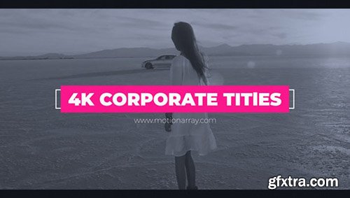 Corporate Titles - After Effects 116026