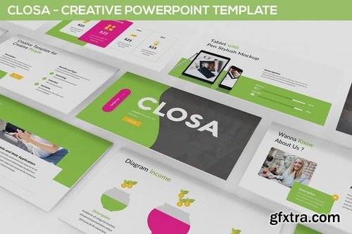 Closa - Creative Powerpoint Template
