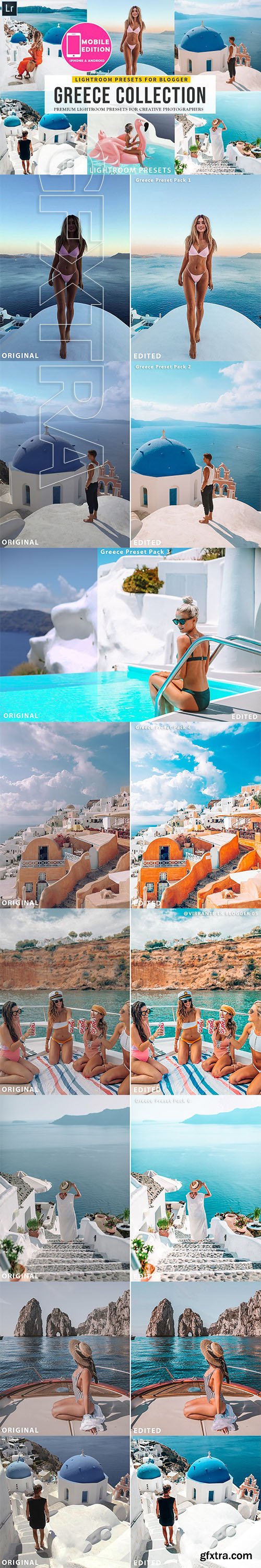 CreativeMarket - Greece Travel Lightroom Presets 2968068