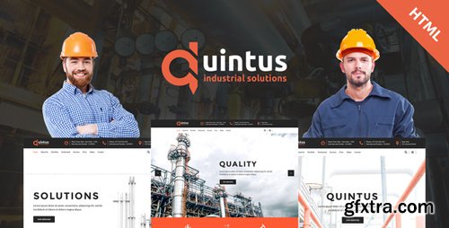 ThemeForest - Quintus v1.1 - Industry / Factory / Engineering HTML5 Template - 20360112