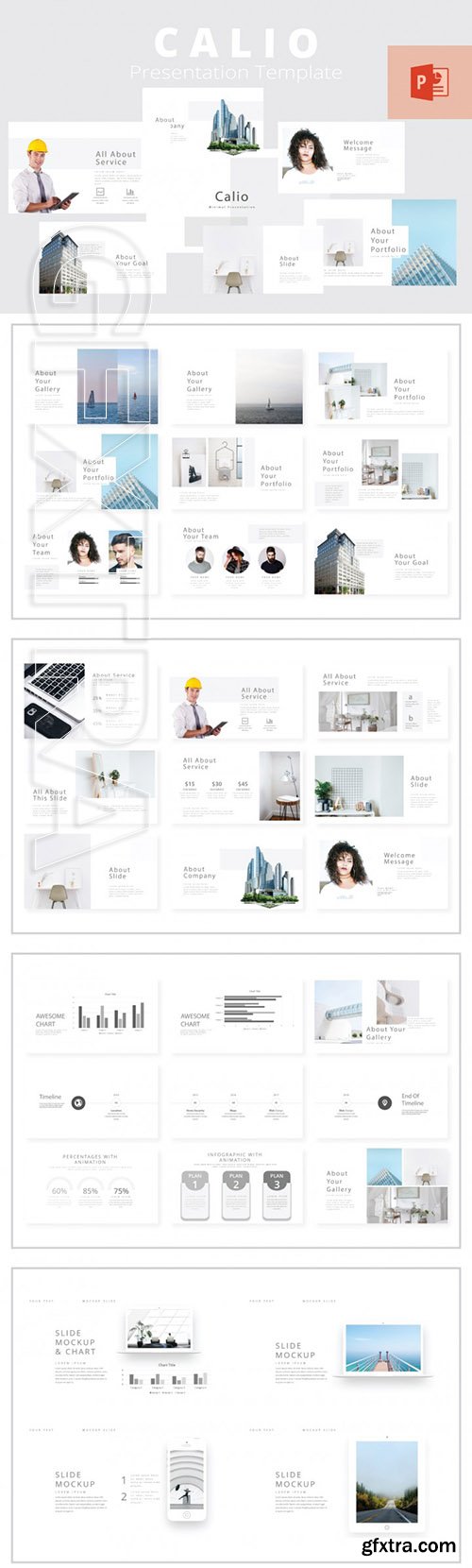 Calio Powerpoint Template