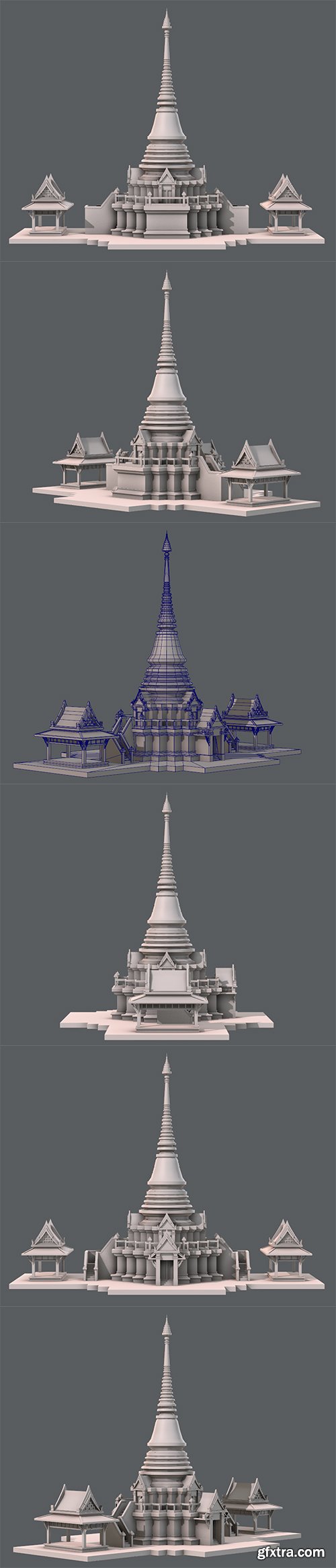 Cubebrush - Pagoda V01