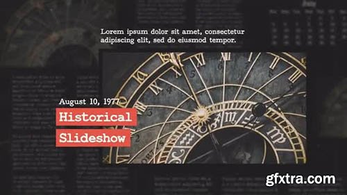 Historical Slideshow - After Effects 116923