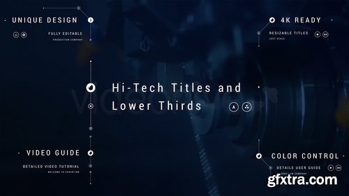 Videohive Hi-Tech Titles and Lower Thirds 21972869