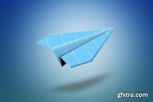 Flying origami_Mockup