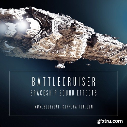 Bluezone Corporation Battlecruiser Spaceship Sound Effects WAV