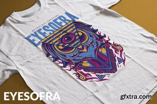 EyesofRa T-Shirt Design Template