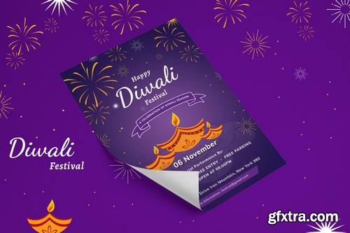 Diwali Celebration Flyer - 01
