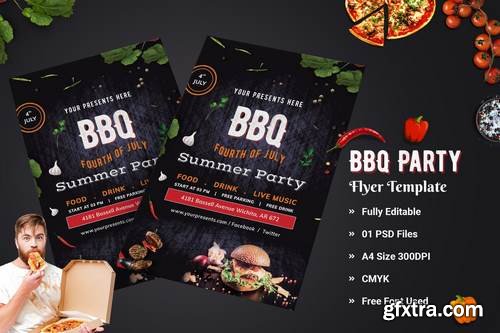 BBQ Party Flyer - 02