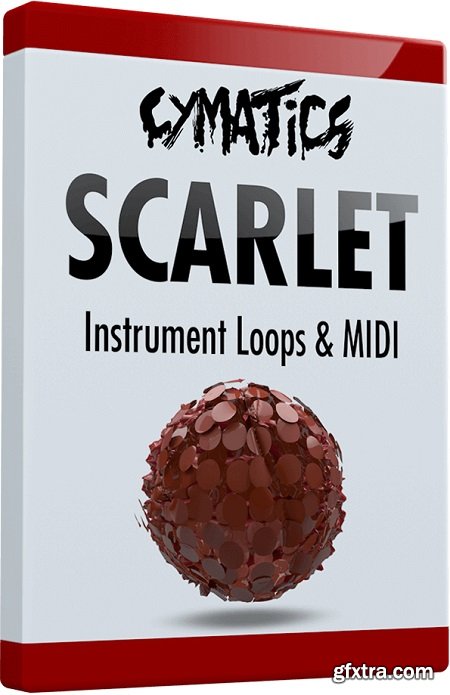 Cymatics Scarlet Instrument Loops & MIDI WAV MiDi